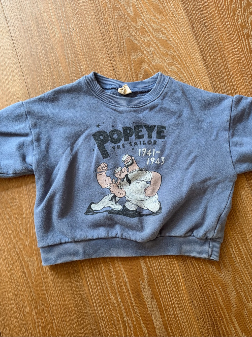 Popeye toddler sweatshirt 1-2 yr